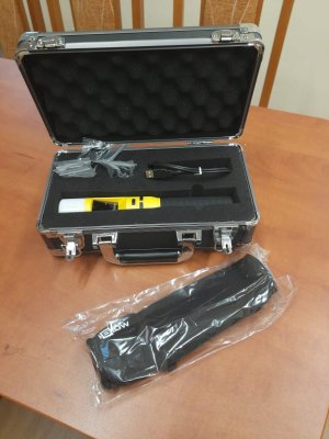 Urządzenie iBlow przekazane policjantom z Posterunku Policji w Suchowoli.