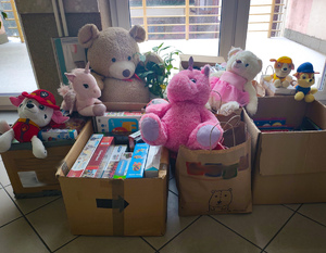 Przedmioty przekazane na licytację.