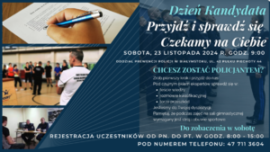 Zaproszenie na dzień kandydata