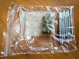 Torebka foliowa z substancją