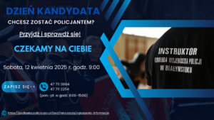 Zaproszenie na dzień kandydata