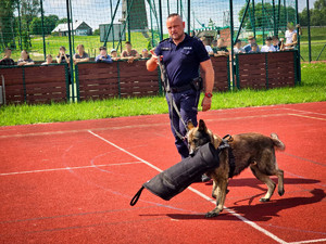 Dzień dziecka z policjantami