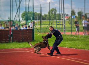Dzień dziecka z policjantami
