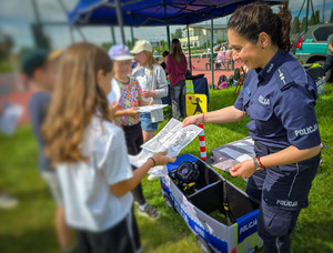 Dzień dziecka z policjantami