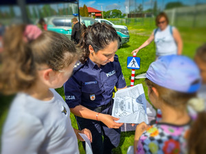 Dzień dziecka z policjantami