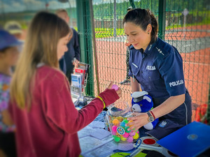Dzień dziecka z policjantami