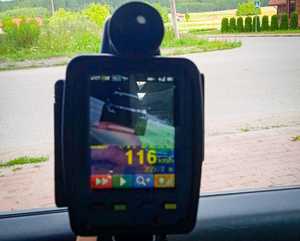 Zdjęcie urządzenia do mierzenia prędkości