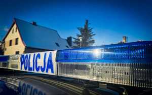 Światła błyskowe radiowozu