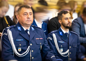 Policjanci na inauguracji roku szkolnego