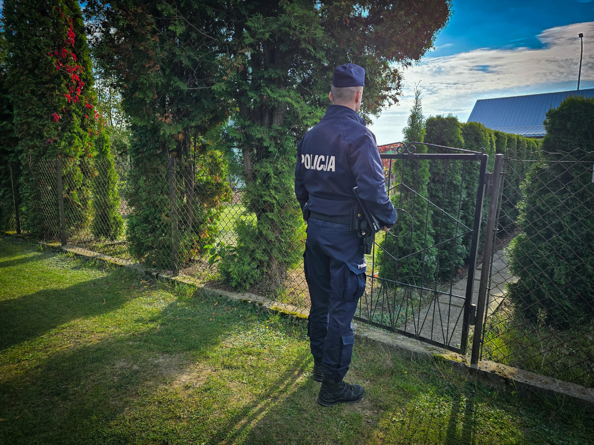 Policja w Sokółce ostrzega przed kradzieżami na działkach
